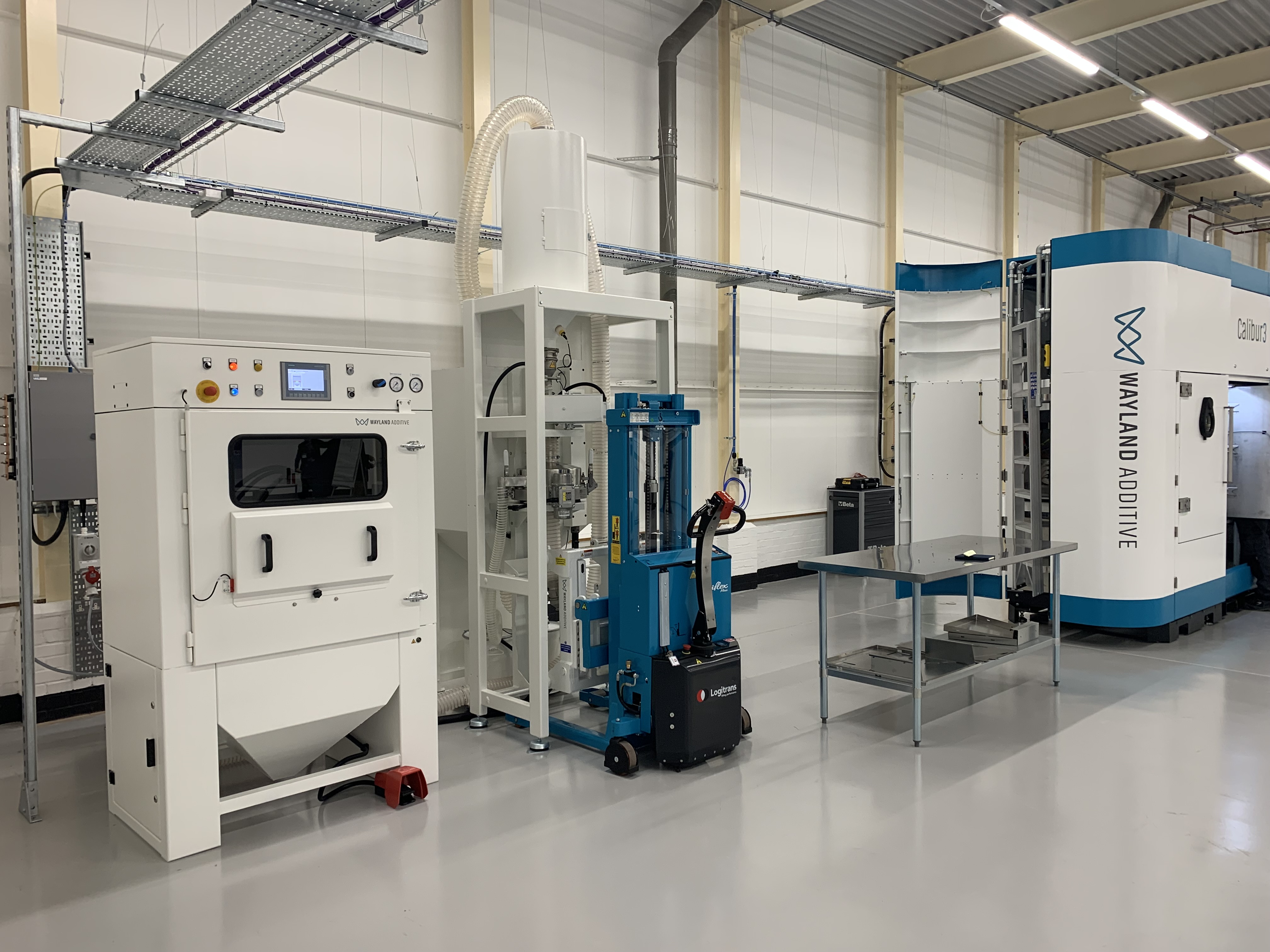 Wayland Additive installs Calibur3 AM system for RAF ADS Advance